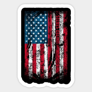 American independence Day 4 july United states Sticker